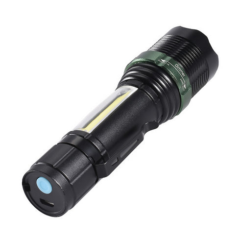Rotating Zoom Multifunction Flashlight