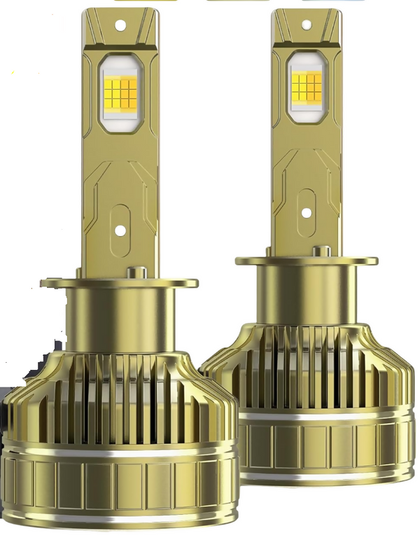 H1 LED Headlight Bulb, 2PCSwhith