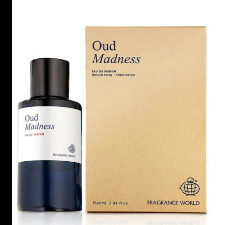 Oud Madness Eau De Parfum Fragrance World 60 ML