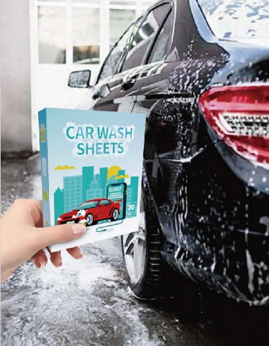 Friendly Concentrated Car Wash Shampoo Sheet Car Shampoo Stain Remover.