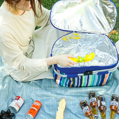 Portable Aluminum Foil Thickened Lunch Bag