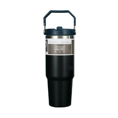 Travel Mug With Lid Vacuum Insulated Hot Drinks