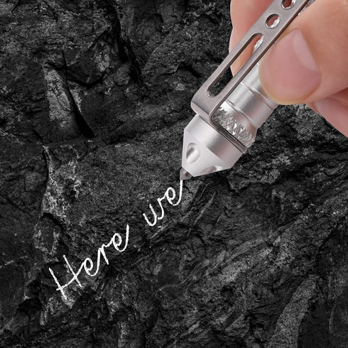 Survival Equipment Tactical Self Defense Pen Silver