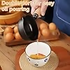 Cast Iron Melting Pot, Mini Egg Frying Pan Oil Heating Pan Milk Butter Warmer Pot with Wood Handle for Home Kitchen