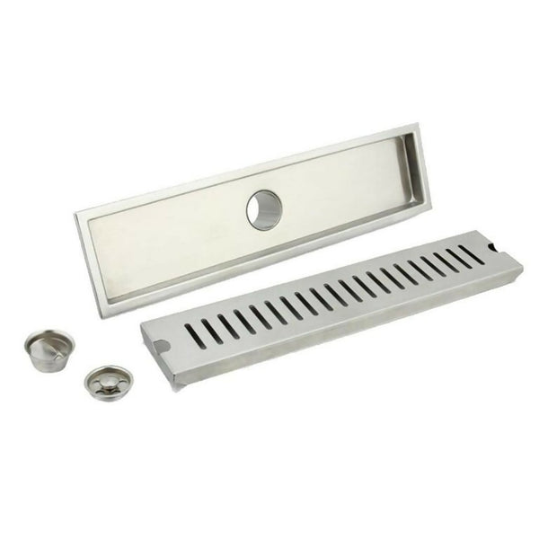 Bathroom Trap Drain Linear Shower Floor Drain 10*40cm