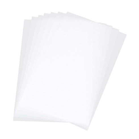 6 pcs Washable Refrigerator Mats for Refrigerator Shelves Drawer-transparent