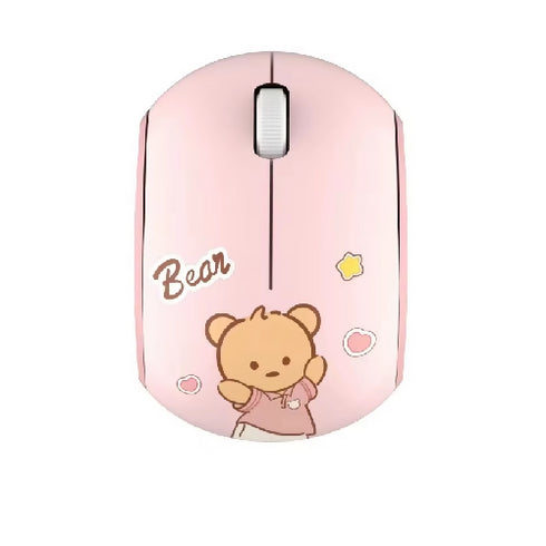 Cartoon IP Design Optical Small Mouse.