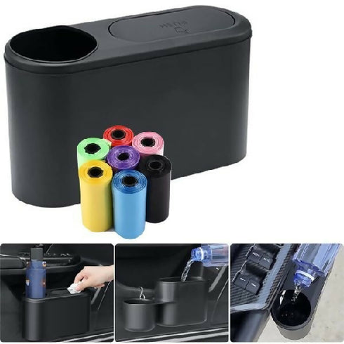 Multifunctional Car Trash Bin
