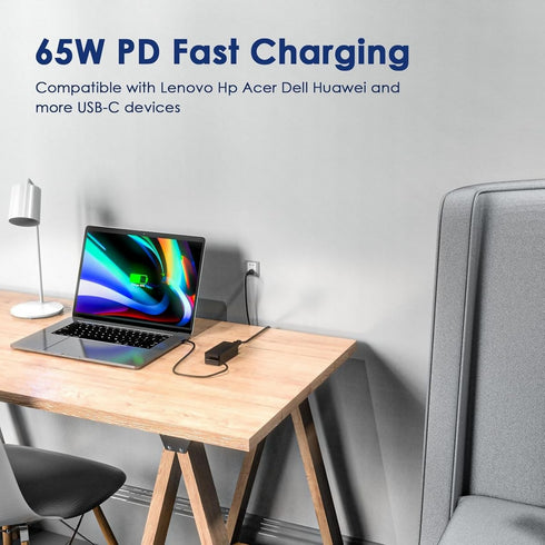 65W TYPE - C Universal Laptop Charger