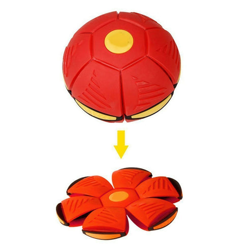 Children's Outdoor Flying Disc Ball - Red
