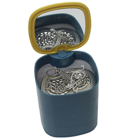 Rotating Jewelery Organizer with Mirror