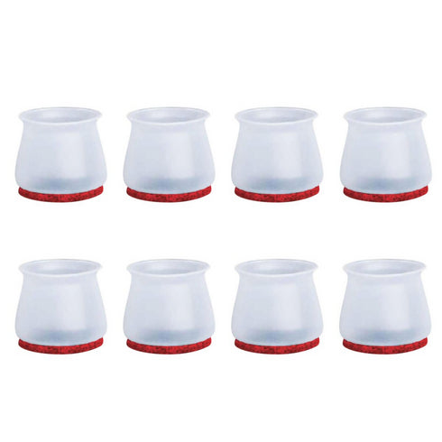 8 Pieces of Stretchable Universal-Fit Furniture Legs Slider & Floor Protectors