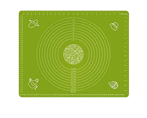 Silicone Kneading Mat - Green Size -50 x 40cm