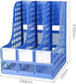 3-Tier Plastic Storage Rack for A4 Paper