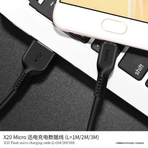 Flash micro charging cable