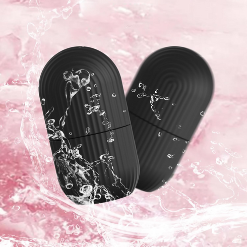 Silicone and face ice roller
