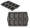 Set of 2 Non-Stick Loaf-Pan Mini 8-Cup
