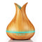 Ultrasonic Aroma Diffuser 500ml Vase Wood Grain Air Humidifiers