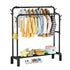 Multi-functional clothes hanger, portable clothes rail stand