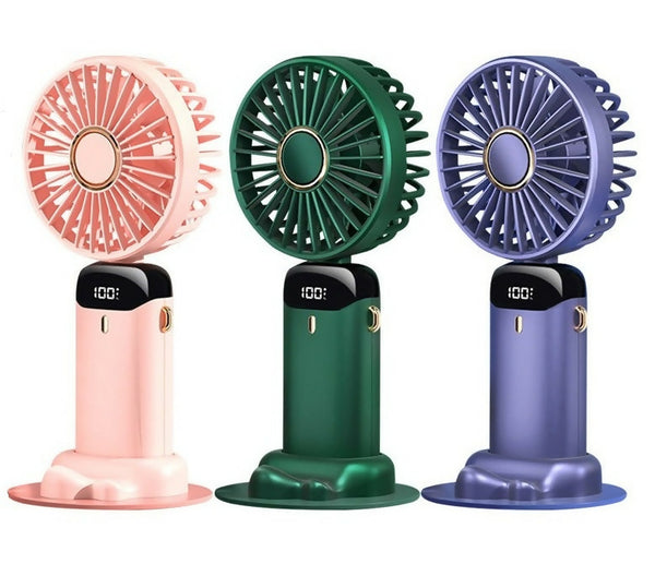 USB Rechargeable Portable Travel Fan Pack of 3