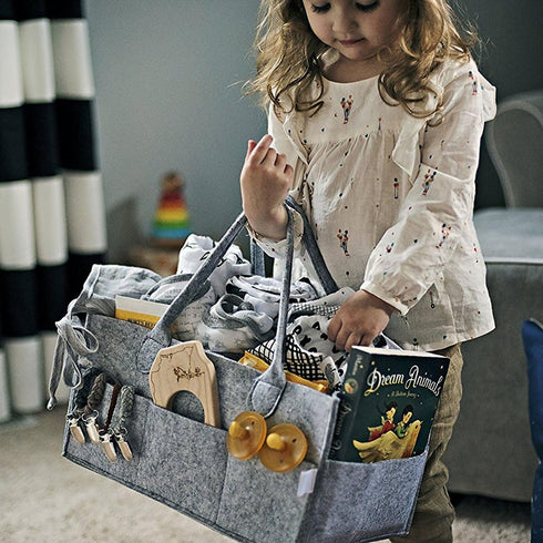 Caddy Foldable Baby Diaper Caddy Organiser