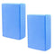 Foam Yoga Blocks - 2 Pack-blue