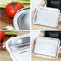 Rectangular Stainless Steel Roasting Pan - 6Pack With Mixed Sizes