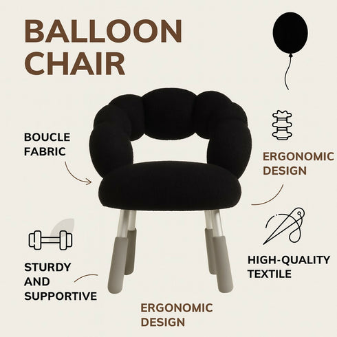 Swivel Stool - Armless, With Backrest, Durable