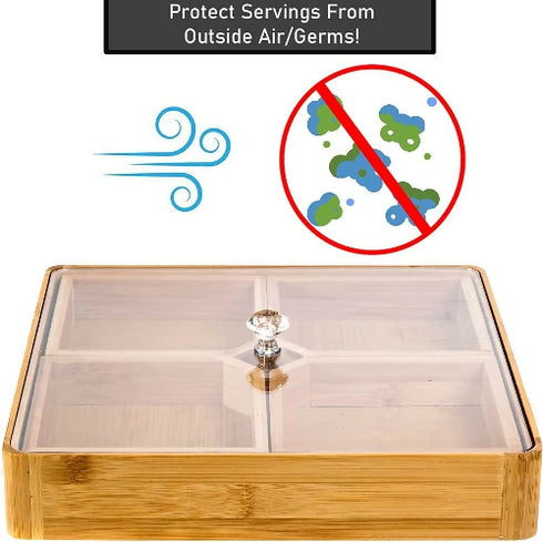 Bamboo Nut and Candy Tray