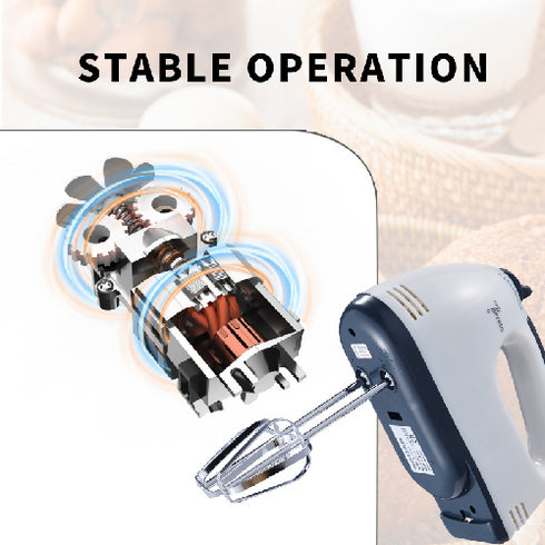 Electric Hand Mixer With Whisk