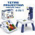4-in-1 Tetris Projection Painting Table