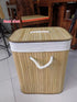 Bamboo Laundry Basket Storage