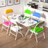 Folding Chair, Home Cloth Dining Chair Meeting Room Training Chair