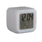 7 Color LED Change Digital Glowing Alarm Clock