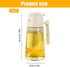Multipurpose Oil Sprayer for Cooking - White