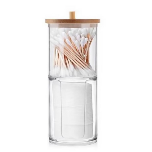 Earbud clear Stackable Storage Container Compartment Box Storage