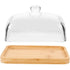 Bamboo Bread/Cake Tray with Acrylic Lid