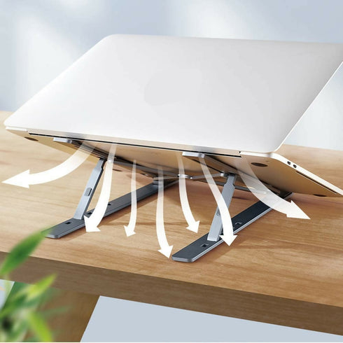 Foldable Aluminium Laptop Stand