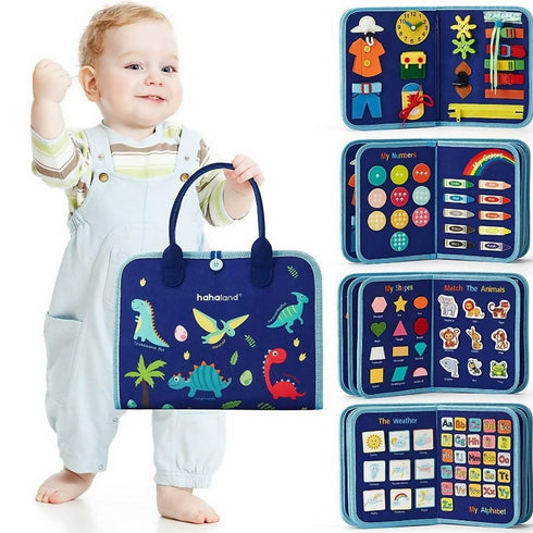 Early Education Board Felt Letter Board with Letters and Numbers.