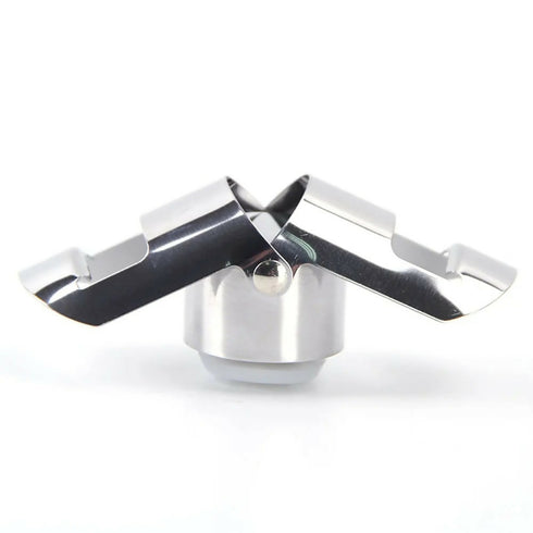 Stainless Steel Wine and Champagne Bottle Stopper
