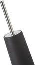 Toilet Brush with Stainless Steel Handle - Black