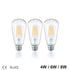 E27 LED Filament Bulb ST64 4W PACK OF 2
