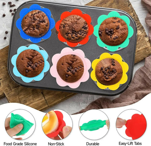 6 Holes Non-Stick Baking Pan