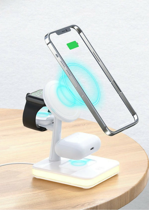 4-in-1 25W Apple Fast MagSafe Wireless Charging Dock Station (991)