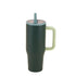 Double Wall Stainless Steel Mug with Handle and Straw