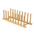 Bamboo set Dish Plate Drain Rack Kitche