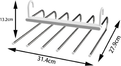 Ecoco Multifunctional Multi-layer Pants Hanger.