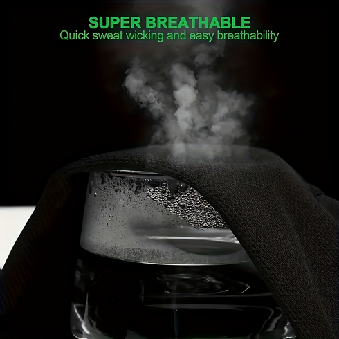 Set of 3 Breathable Balaclava for ski Masks,Cycling Mask - Black