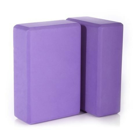 Yoga Blocks In Purple