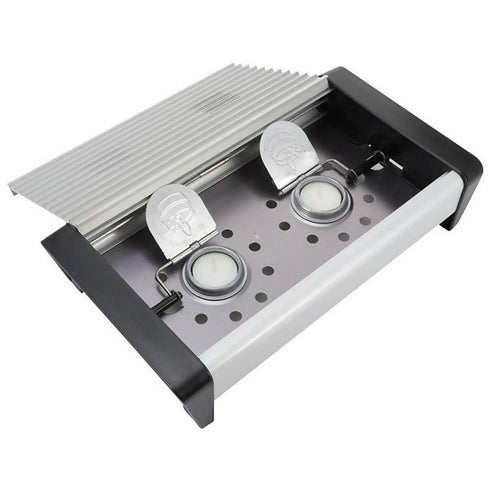 Portable Double Furnace Candle Food Warmer
